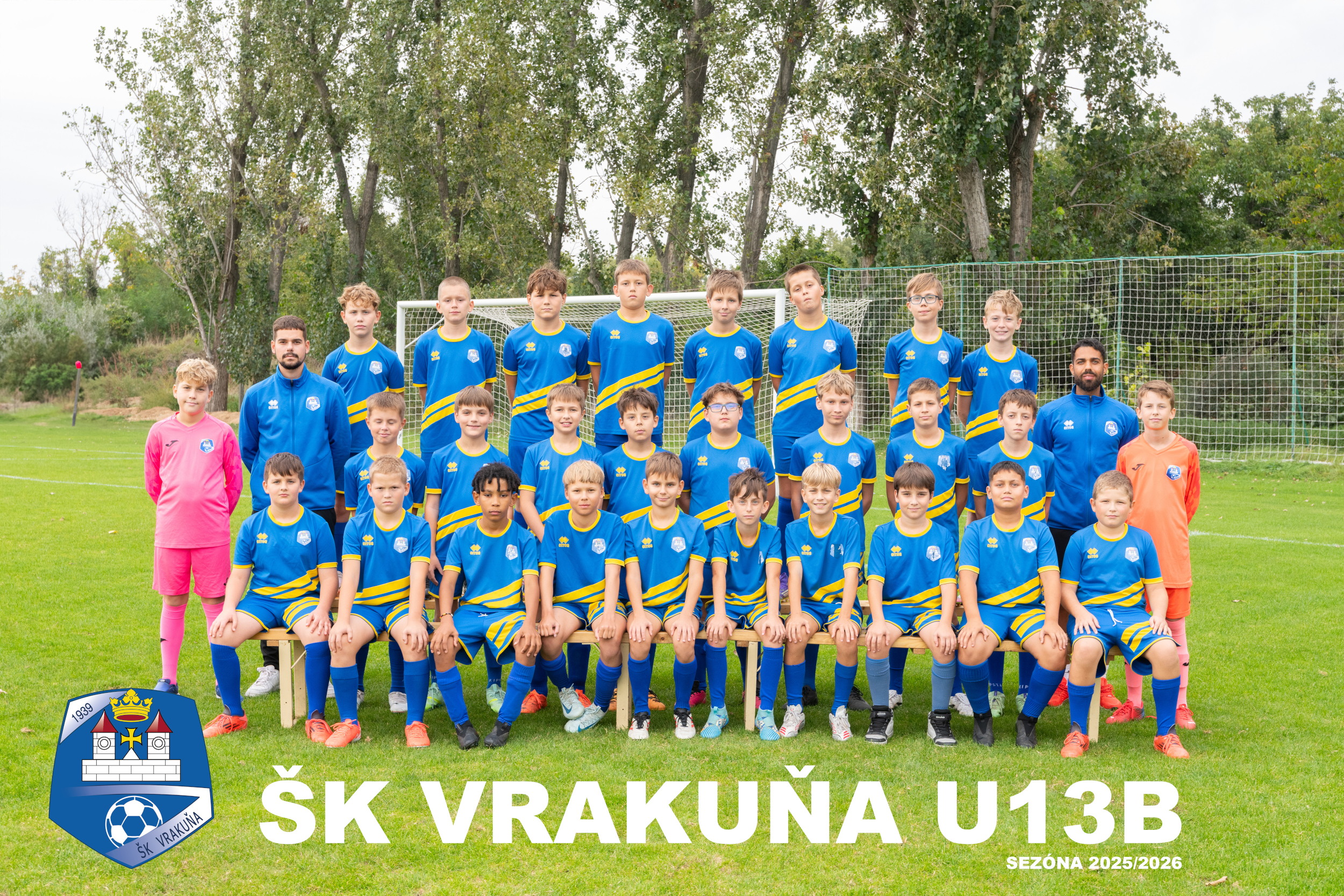 U13B Mladší žiaci (2025/26) ročník 2014